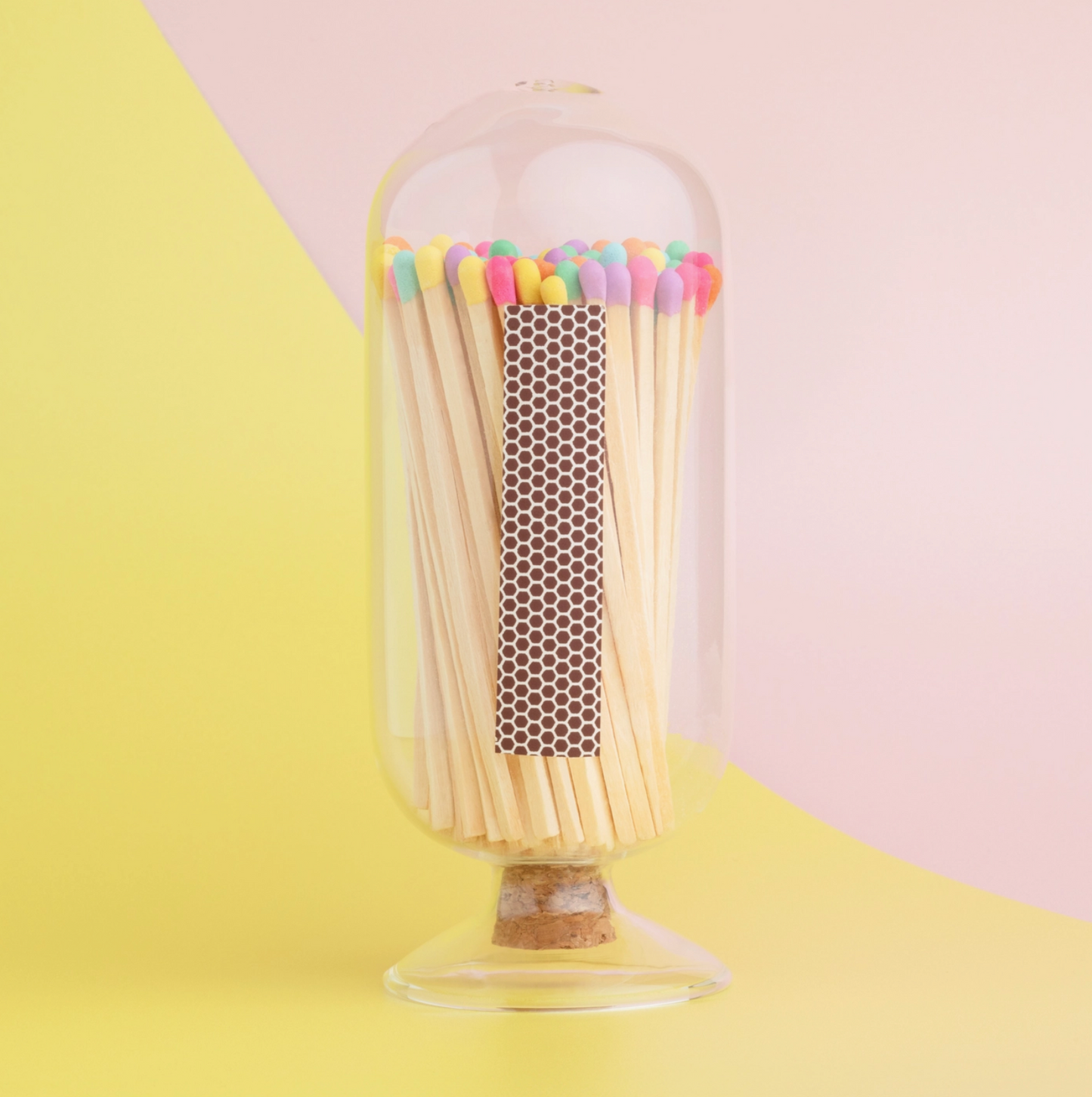 Cloche with Confetti Mix Matchsticks