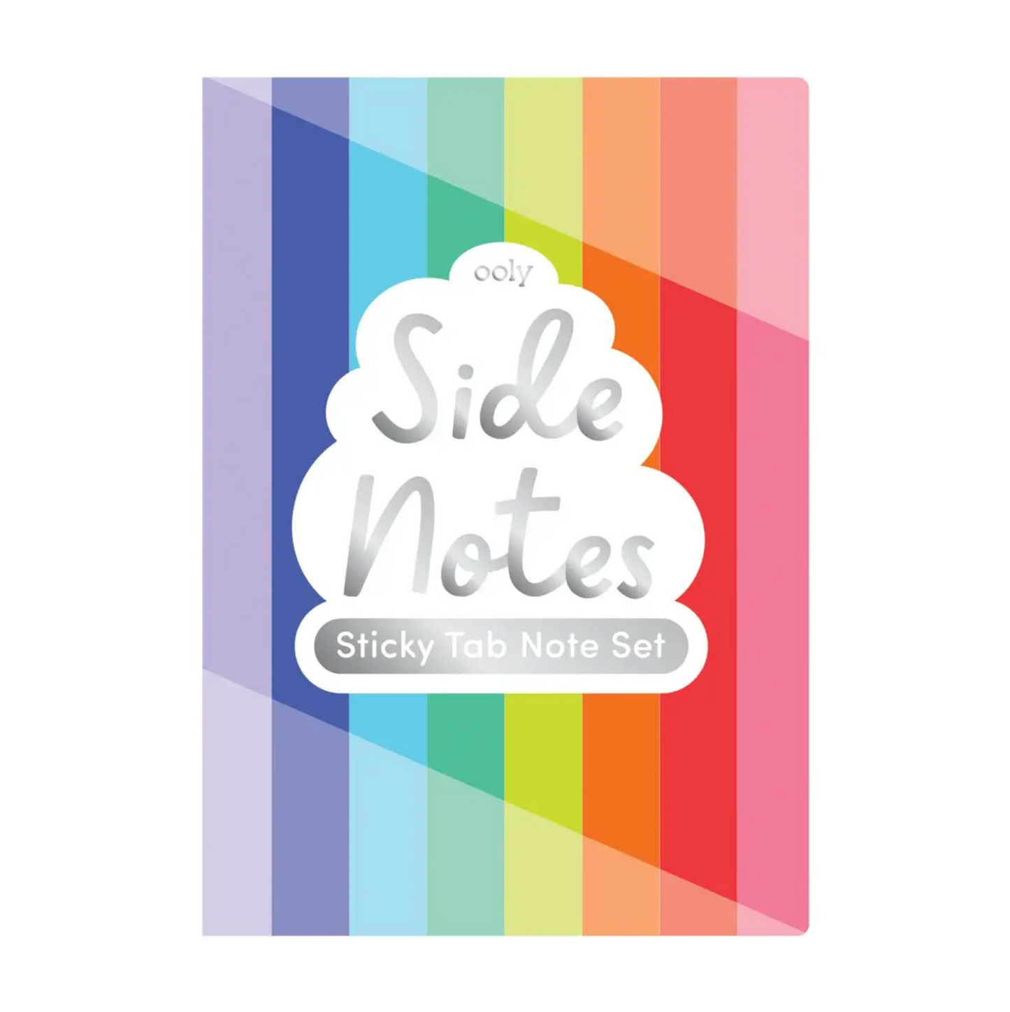 Side Notes Sticky Tab Note Pad - Color Write (1 Set)