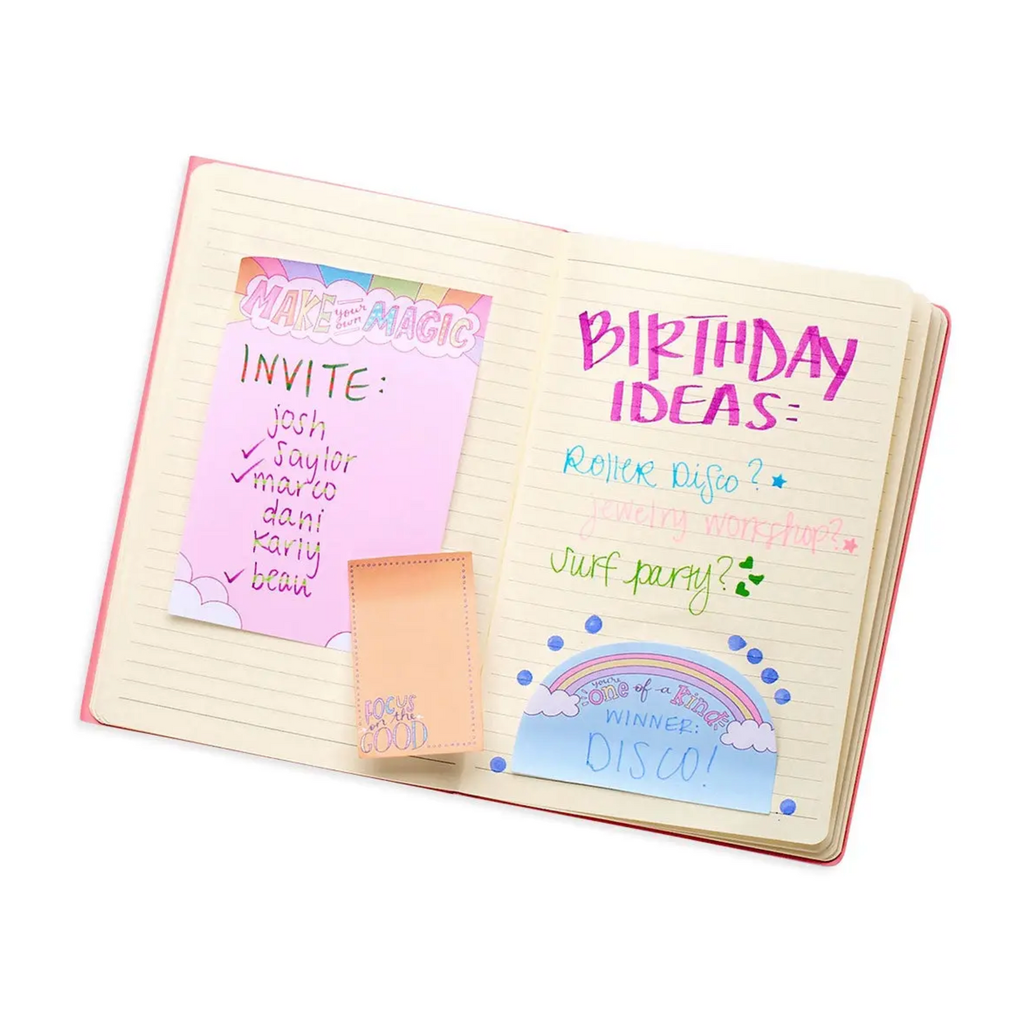 Side Notes Sticky Tab Note Pad - Make Magic (1 Set)