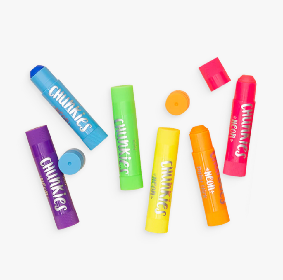 Chunkies paint sticks - neon - set of 6