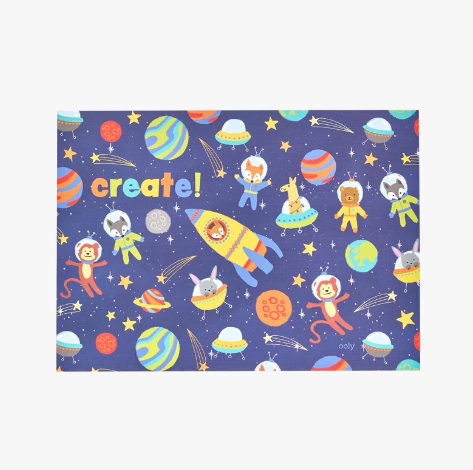 Space critters doodle pad duo sketchbook - set of 2