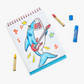 Sketch & show standing sketchbook - awesome doodles