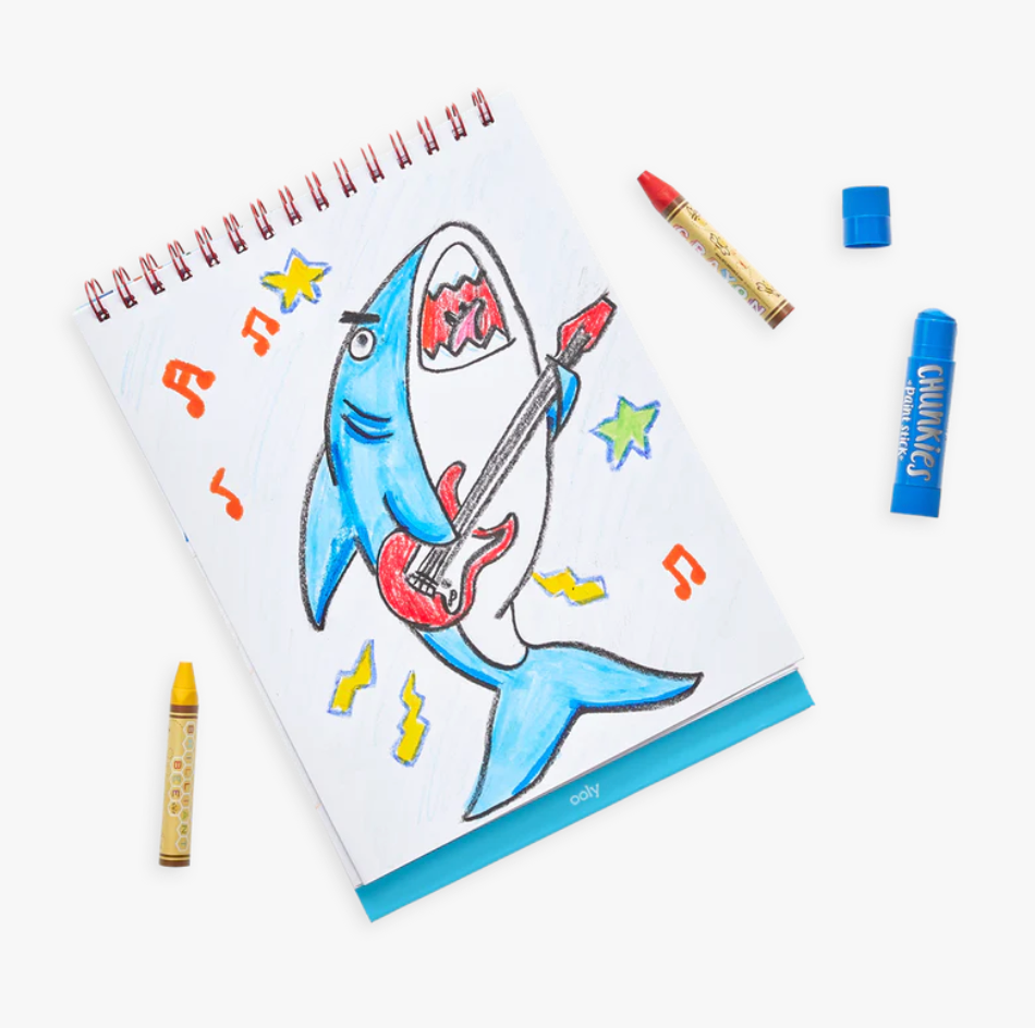 Sketch & show standing sketchbook - awesome doodles