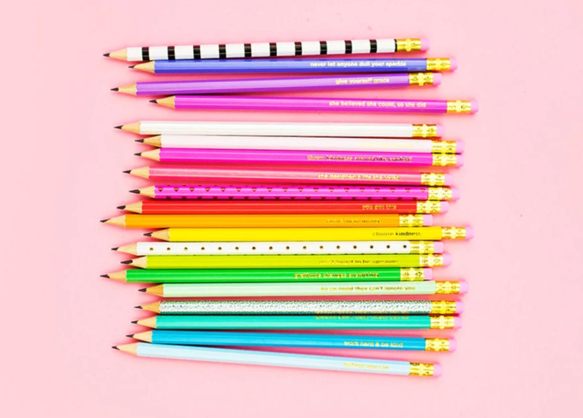 Motivational Pencil Set