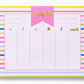 Striped Weekly Planner List Pad